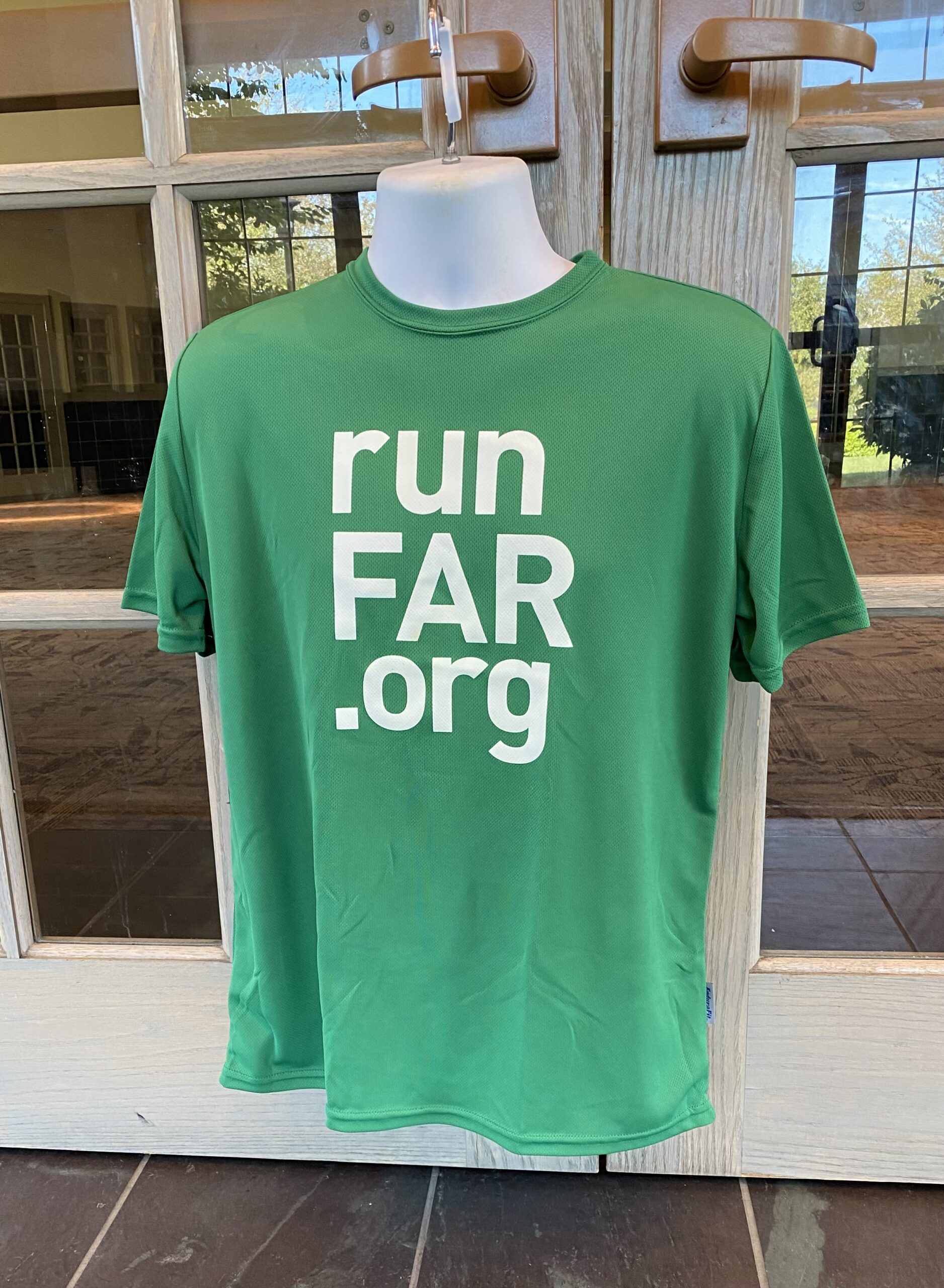Green RunFAR shirt